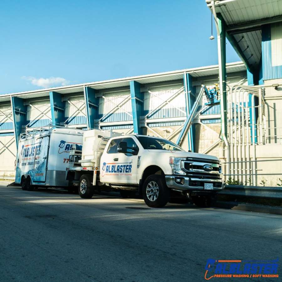 Coquitlam Transfer Station Soft Washing 4